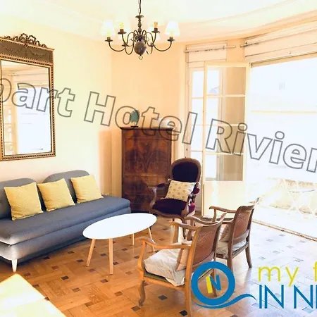 Riviera - Grimaldi - Carre D'or - Bigger 1 Bedroom Ac - Balcony - 5mn Promenade Des - Balcon Palais Alphonse Karr 1