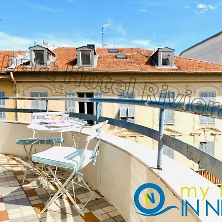 Riviera - Grimaldi - Carre D'or - Bigger 1 Bedroom Ac - Balcony - 5mn Promenade Des - Balcon Palais Alphonse Karr 1